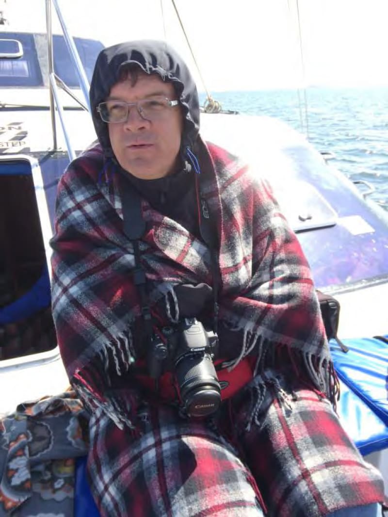 It is cold on the Atlantic Ocean